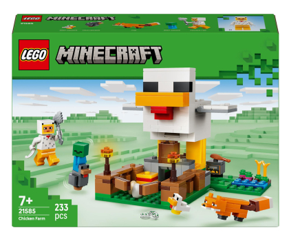 Klocki LEGO® LEGO MINECRAFT 21585 Farma kurczaków